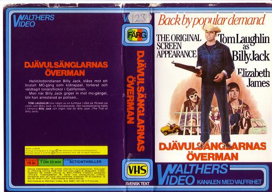 187-DJÄVULSÄNGLARNAS ÖVERMAN (vhs)